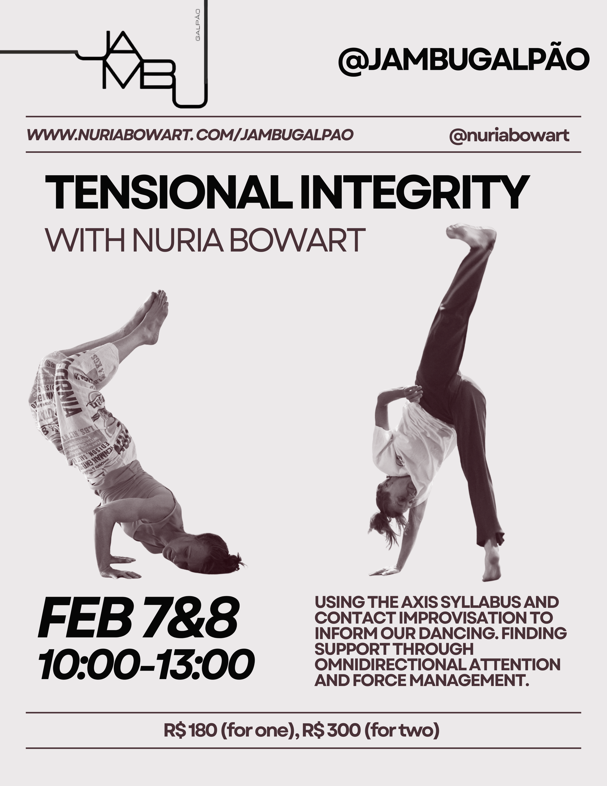 Tensional Integrity Workshop @JAMBUGALPAO